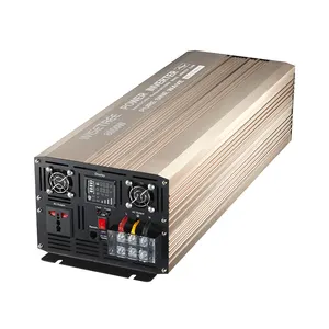 8000W tepe 16000W saf sinüs dalga güç inverteri 24V 48V DC için 120 V AC