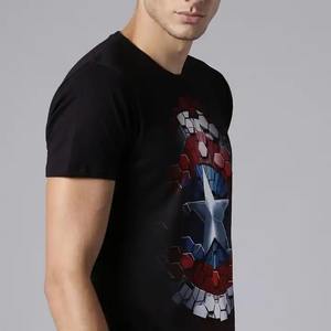 T-shirt surdimensionné régulier de haute qualité avec impression de logo personnalisé pour hommes en pur coton avec méthode d'impression numérique - Product Image 6