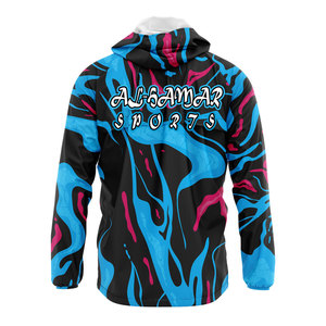 Chaqueta cortavientos transpirable impermeable con soporte de lona de impresión personalizada de calidad profesional recién llegado Etiqueta Privada invierno - Product Image 2