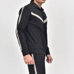 Survêtement décontracté pour hommes deux pièces veste de haute qualité Fitness survêtement ensemble Tech Fit survêtement costume vêtements de sport hommes survêtement ensembles - Product Image 2