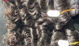 ผมคนอินเดียธรรมชาติแบบ100% ลอนคลื่นลึกแบบอิตาลีผมหยิกลอนจากอินเดีย - Product Image 5