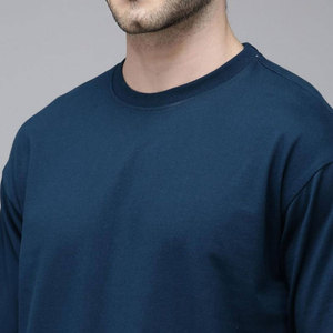 เสื้อยืดโชว์ไหล่สำหรับผู้ชายผลิตจากผ้าฝ้ายโพลีเอสเตอร์คุณภาพสูง - Product Image 5