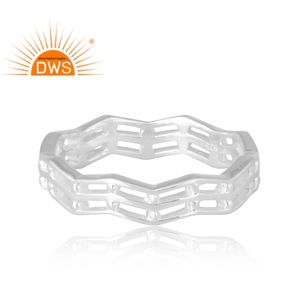 แหวนเงิน925ขายดีล่าสุดสำหรับผู้หญิงเครื่องประดับออกแบบตามต้องการสำหรับผู้หญิงของขวัญสำหรับผู้หญิง - Product Image 3