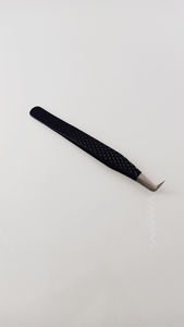 Pinzas de pestañas de acero inoxidable personalizadas 2025, herramienta de extensiones de pestañas a granel con punta puntiaguda con logotipo personalizado, accesorio de etiqueta privada - Product Image 4