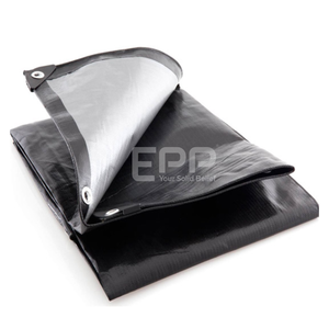 ผ้าใบกันน้ำสีดำสำหรับงานหนัก - Product Image 1