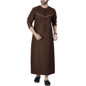 Best Selling Islamic Clothing <b>Men</b> <b>Thobe</b> Muslim Arabic <b>Thobe</b> Wholesale Jubba for <b>Men</b> Islamic <b>Men</b> Clothing <b>Thobe</b> - Product Image 1