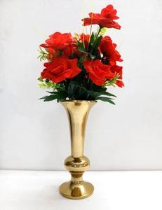 Elegant Metal Flower Vase Indoor Table <b>Decor</b> for Home Office Wedding Event Modern Centre piece Floral Arrangement - Product Image 2