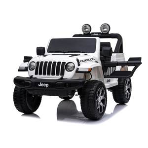 Voiture électrique 12V RC pour enfant JEEP Bianco 1122 B Wrangler - Product Image 1