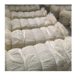 Fibre de sisal blanchie blanc 100% naturel/fibre de sisal de qualité/matériau en fibre de sisal brut WhatsApp + 255 760 808 853 - Product Image 1