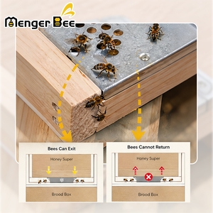 Nueva Cubierta Interior Profesional Langstroth para Escape de Abejas, Tablero de Madera, Equipo de Apicultura Menger Bee, 6 Meses de Garantía, Suministro de Fábrica - Product Image 4