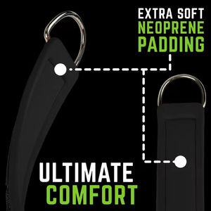 Correas de tobillo directas de fábrica con anillo en D ajustable GYM Fitness correas de tobillo Puños para máquinas de Cable Kickback correas de tobillo - Product Image 6