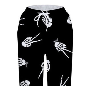 2024 nuevo diseño de alta calidad Casual Winters impreso mujer pantalón algodón sostenible secado rápido Color sólido impreso pantalón - Product Image 6