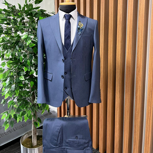 ชุดสูทสำหรับผู้ชายชุดสูทเสื้อกั๊กคุณภาพสูงแบรนด์ตุรกีดีไซน์ล่าสุดที่เด็กต้องการ - Product Image 1