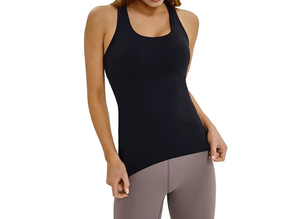 Débardeur sans manches pour femme de qualité supérieure en tissu jersey 100% coton, séchage rapide, pour l'été, tenue décontractée quotidienne, confort toute la journée - Product Image 5