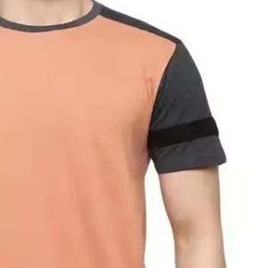 Venta al por mayor de alta calidad de los hombres corriendo Activewear Fabricación Personalizar LOGO Camisetas de manga corta de los hombres Ringer 100% tela de algodón - Product Image 4