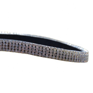 Elégant bandeau de cheval personnalisé-Cristal de qualité supérieure et motifs décoratifs pour un look équin élégant - Product Image 1