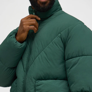 Chaqueta Acolchada con Cierre de Alta Calidad para Hombre, Colección de Invierno, Ropa Casual, Chaquetas Extra Grandes Personalizadas, Tejido Transpirable 2026 - Product Image 4