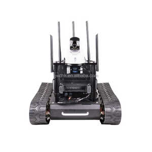 Chasis de Robot Tanque de Seguridad Inteligente WD al Mejor Precio, con Controlador de Doble Tracción, Amortiguador de 24V, Orugas de Goma - Product Image 5