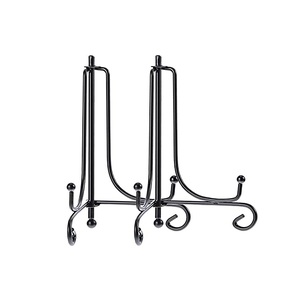 Marco de soporte de placa de hierro para decoración, tamaño personalizado de 8 pulgadas, precio barato con uso hecho a mano, artesanía natural - Product Image 1