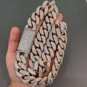 Cadena Cubana de Plata de Ley Más Vendida, Joyería de Moda Hip Hop para Ropa Urbana, Eventos Especiales, Disponible en Todo el Mundo - Product Image 3