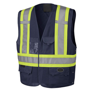 Custom Logo High Visibility <b>Work</b> Wear Vests For Sale Cheap Customized Security Vest - Product Image 1