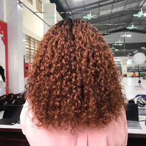 Perruque frontale en dentelle Perruque cheveux birmans dentelle transparente 100% cheveux humains vietnamiens de haute qualité - Product Image 2