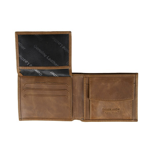 Cartera de Cuero Genuino para Hombre con Seis Ranuras para Tarjetas y Compartimento para Monedas - Product Image 2