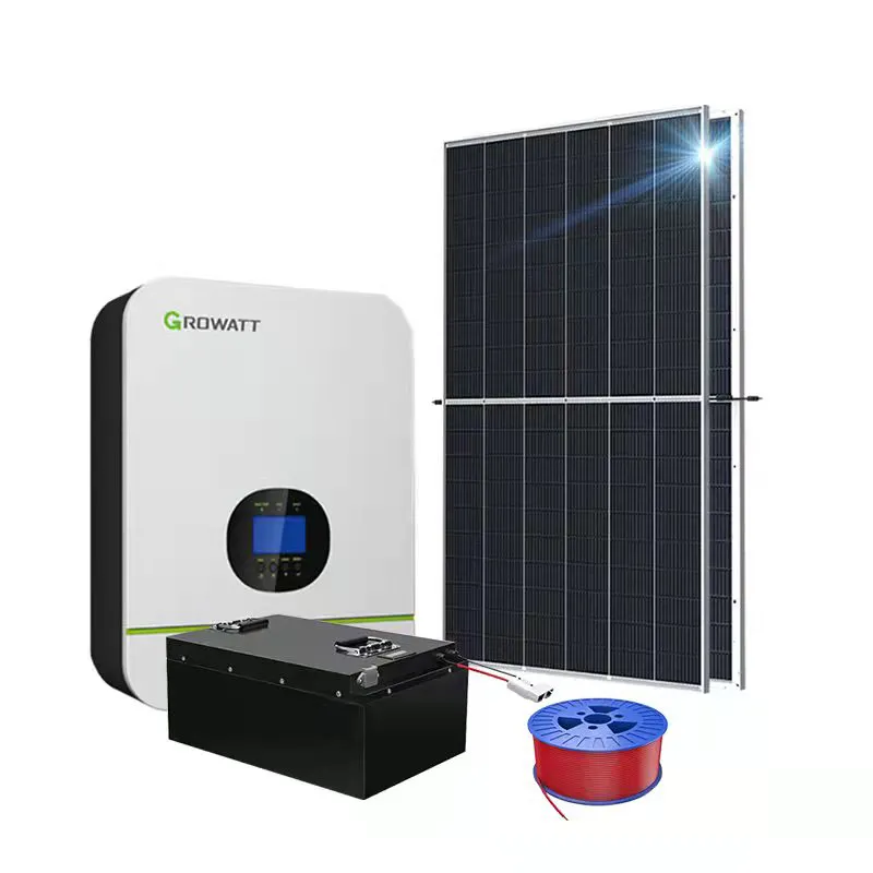 10kw 15kw 30kw 40kw 50kwグリッドハイブリッド太陽エネルギーシステム