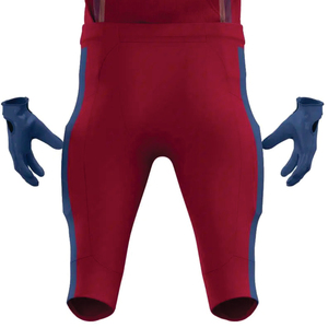 Personnalisé Hommes Football Américain Uniforme Rouge Bleu Tackle Sergé Durable Respirant Formation Sportswear Maillot Court Nom Du Joueur - Product Image 6