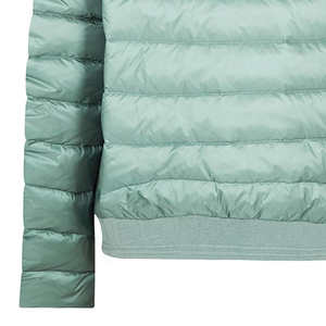 Veste matelassée matelassée à bulles hommes veste zippée personnalisable Style classique manteau d'hiver col de fourrure en bulle de polyester - Product Image 2