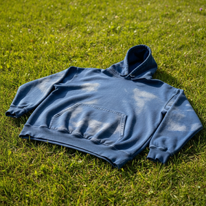 <b>Men</b> Acid Wash Hoodie 100% Cotton Winter Oversize Baggy Casual <b>Pullover</b> - Product Image 1