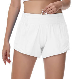 Pantalones cortos de algodón para mujer de primera calidad, ropa de gimnasio transpirable con logotipo sexy, nueva colección, diseño elegante para correr - Product Image 4