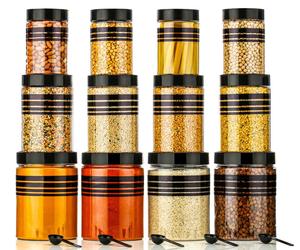 Trendy Airtight Storage Container Plastic Push Button Food Organizer Bulk Wholesale OEM Manufacturer Exporter - Product Image 6