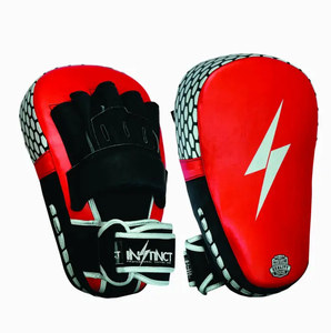 Mitaines de frappe longues profilées en cuir véritable personnalisables de haute qualité, vente en gros, meilleur produit de boxe personnalisé pour l'entraînement - Product Image 1