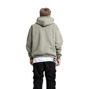 Men's High Quality Custom Design Blank Plain <b>Oversized</b> Simple <b>Hoodies</b> for Men Casual Sweatshirt <b>Long</b> Sleeve Pullover <b>Hoodies</b> - Product Image 3