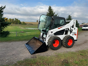 Minicargador con ruedas Bobcaat S590 Motor diésel Certificado CE EPA Cargador accionado por 4 ruedas Maquinaria de entrega rápida mundial - Product Image 4