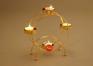 Porte-bougie en métal décoratif en forme de cœur pour le Ramadan, pour les amateurs de bougies souhaitant ajouter une touche unique et élégante à la décoration intérieure - Product Image 2