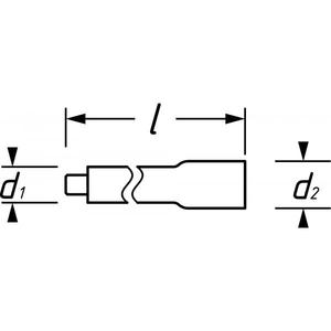 Extensión oscilante Hazet de 1/2'' con bola de bloqueo y aislamiento protector de 1000V, accesorio para herramientas eléctricas - Product Image 2