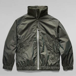 เสื้อกันลมผ้าแคนวาสสำหรับผู้หญิงเสื้อแจ็กเก็ตกันหนาวคอตั้งผ้าไนลอนซับในแขนยาวดีไซน์แบบลำลองสำหรับฤดูใบไม้ร่วงและฤดูหนาว2025ออกแบบได้ตามต้องการ - Product Image 5