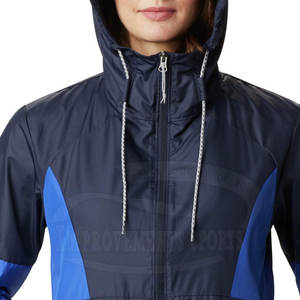 Chaqueta cortavientos de poliéster de nailon Chaqueta cortavientos de secado rápido Chaqueta cortavientos de manga larga - Product Image 5