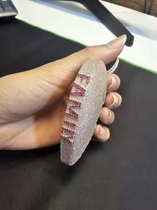 Ensembles de bijoux fins en diamant en forme de coeur de qualité supérieure avec collier pour femmes de style fantaisie à vendre à l'exportation - Product Image 4