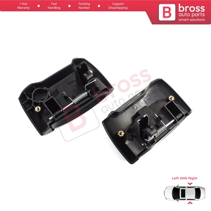 Poignée d'ouverture de porte coulissante extérieure gauche et droite BDP1558 noire pour Kangoo KC Express FC Kubistar MK1 X76 8200107371 820010737 - Product Image 2