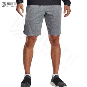 กางเกงออกกำลังกายขาสั้นผ้าแคนวาสแบบลำลองสำหรับผู้ชายกางเกงขาสั้นเล่นเทนนิสแห้งเร็วมีกระเป๋าสำหรับวิ่งในฤดูร้อน - Product Image 6