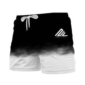 Wholesale Recycled <b>Men's</b> Solid Quick Dry Breathable Eco-Friendly Swim <b>Shorts</b> with Digital Printing Custom Brand Name - Product Image 2