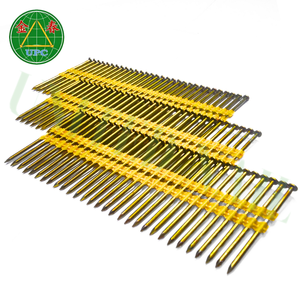 Clavos de tira de acero lisos/Vástago de tornillo con cabeza a cuadros Tamaño personalizado a un precio competitivo Hecho en Vietnam para clavos de pistola - Product Image 5