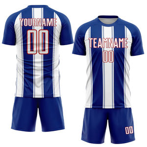 Conjunto de Uniforme de Fútbol Sublimado Personalizado al por Mayor: Tejido Elástico en Cuatro Direcciones, 100% Poliéster, Secado Rápido, Transpirable, para Equipos de Fútbol - Product Image 6