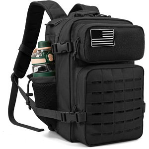 Sac à dos tactique d'extérieur de qualité supérieure avec logo personnalisé, impression, broderie, randonnée, camping, sac de voyage, fabricant d'usine OEM - Product Image 3