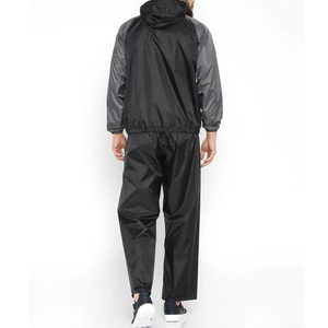 Haute qualité 2 pièces 100% Polyester coupe-vent en gros manches longues unisexe coupe-vent imperméable coupe-vent ensembles 2026 - Product Image 4