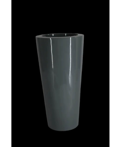 Maceta de fibra de vidrio resistente a la intemperie, duradera, fácil de mantener, ecológica, con acabado rústico para interiores y exteriores, jardines domésticos directamente - Product Image 3