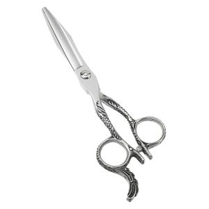 Ciseaux de coiffure à manche de dragon Finition Polonais Lames tranchantes en acier allemand Ciseaux de coiffure de salon pour la beauté - Product Image 1
